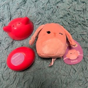 💛Squishmallows Satine the Easter Bunny 4” Opened Capsule